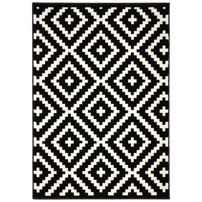 Gloria Area Rug – Black/Cream