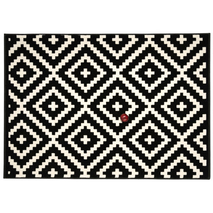 Gloria Area Rug – Black/Cream