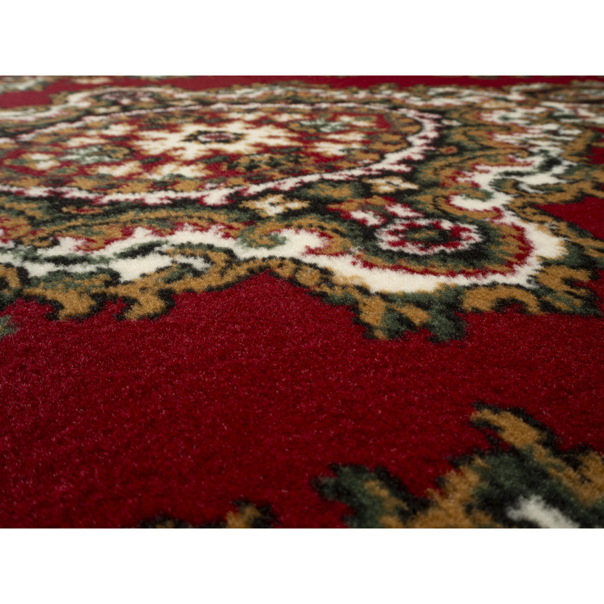 Teheran Area Rug T-102 – Red (Round)